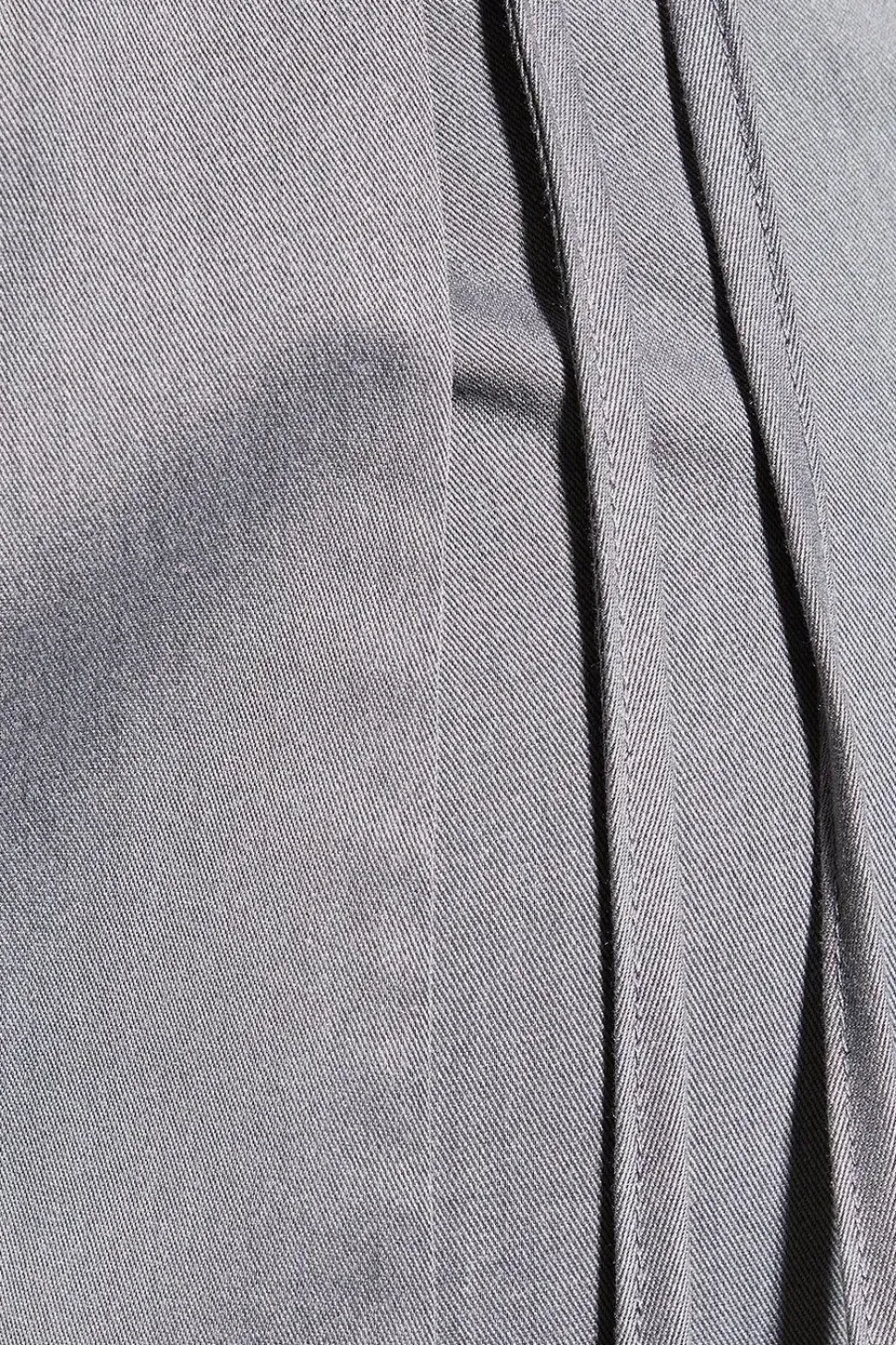 Tailored Tie Side Wrap Skort