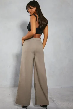 Tailored Wide Leg Trousers
