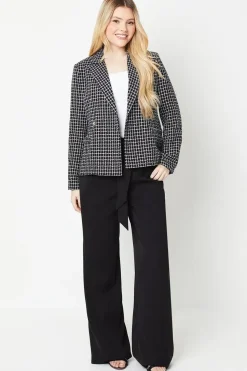 Tall Belted Wide Leg Trouser