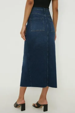 Tall Button Midaxi Skirt