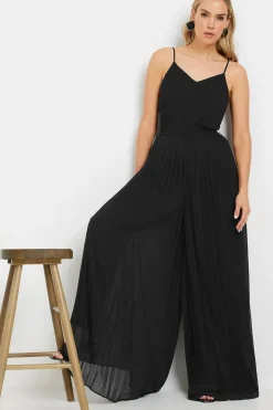 Tall Chiffon Wide Leg Jumpsuit