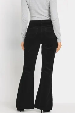 Tall Cord Detail Flare Trousers