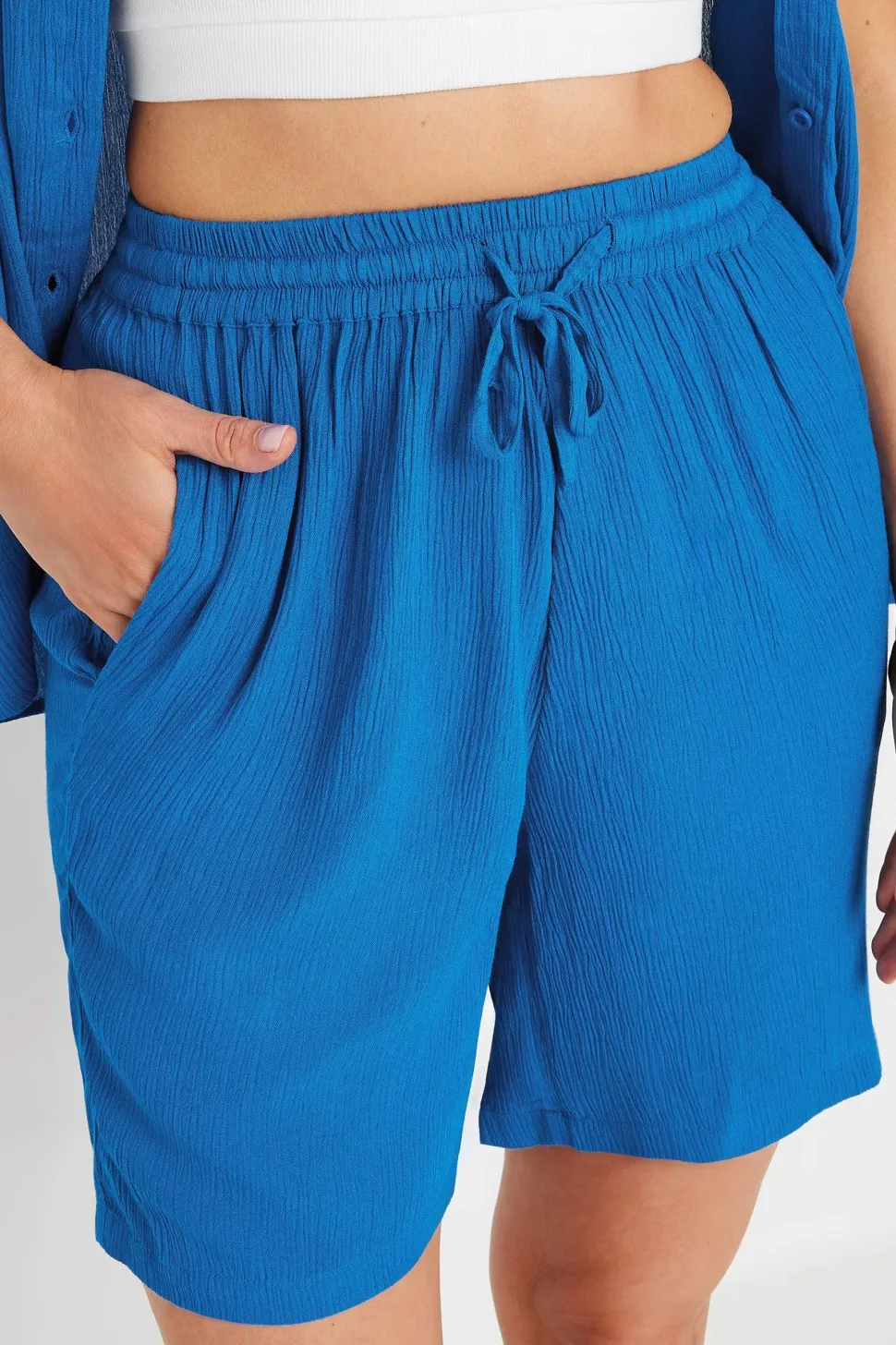 Tall Crinkle Shorts