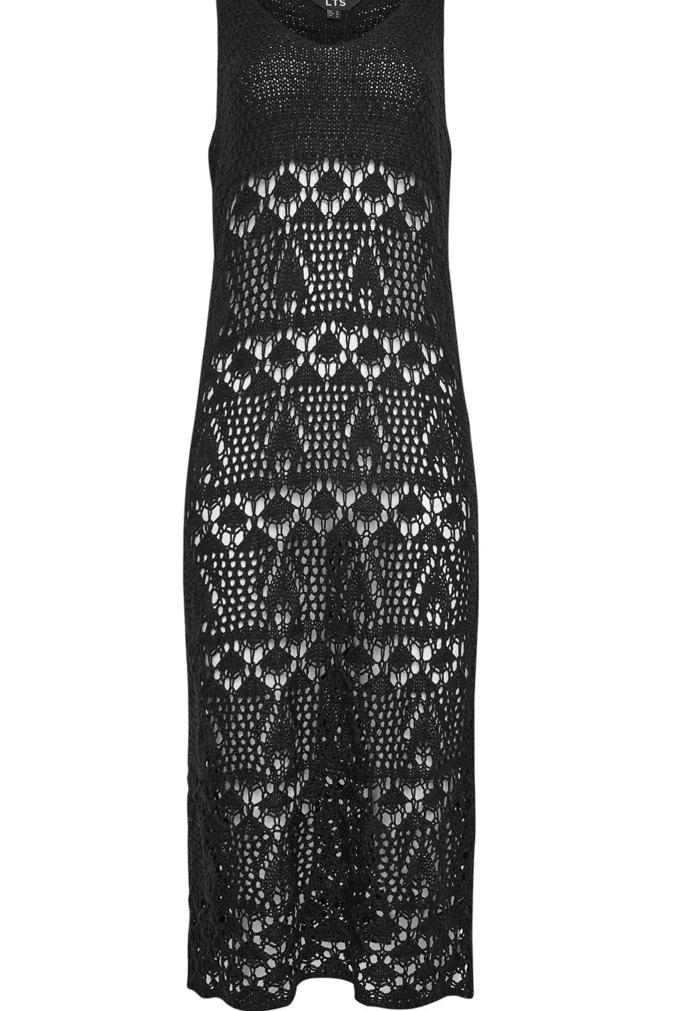 Tall Crochet Midi Beach Dress