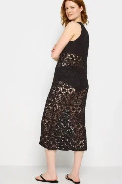 Tall Crochet Midi Beach Dress