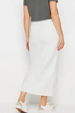 Tall Denim Split Maxi Skirt