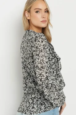 Tall Ditsy Floral Frill Shirt