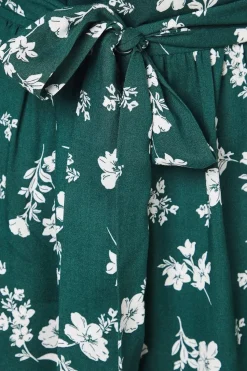 Tall Ditsy Floral Print Belted Mini Dress