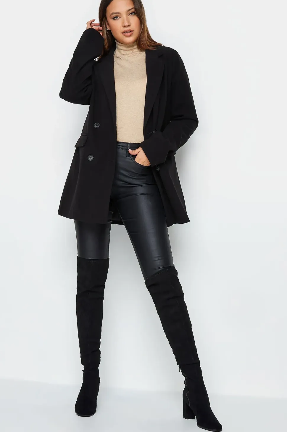 Tall Double Breasted Jacket