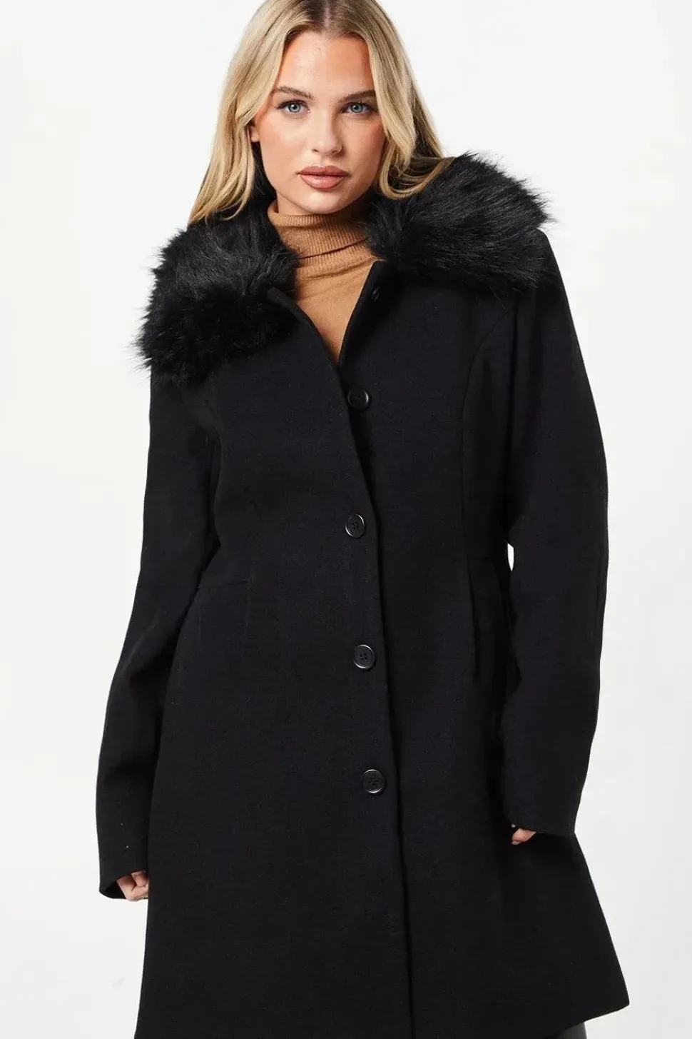 Tall Faux Fur Dolly Coat