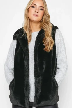 Tall Faux Fur Gilet