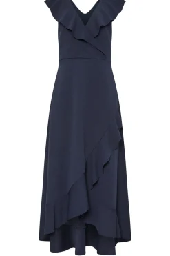 Tall Frill Wrap Midi Dress
