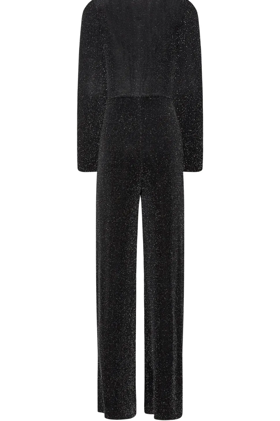 Tall Glitter Wrap Jumpsuit