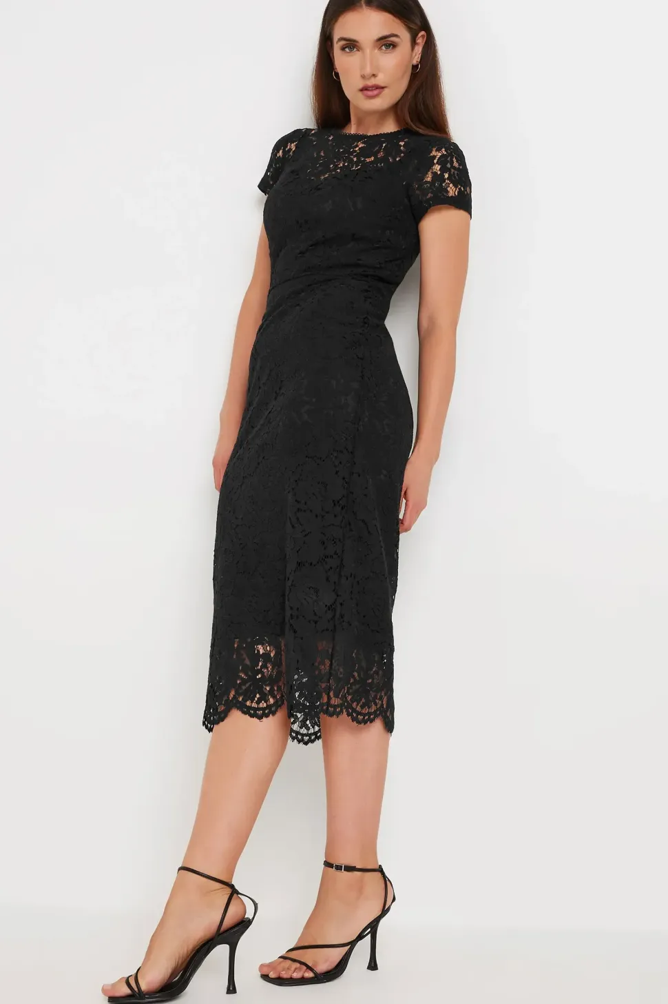 Tall Lace Midi Dress