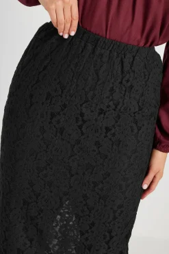 Tall Lace Pencil Skirt