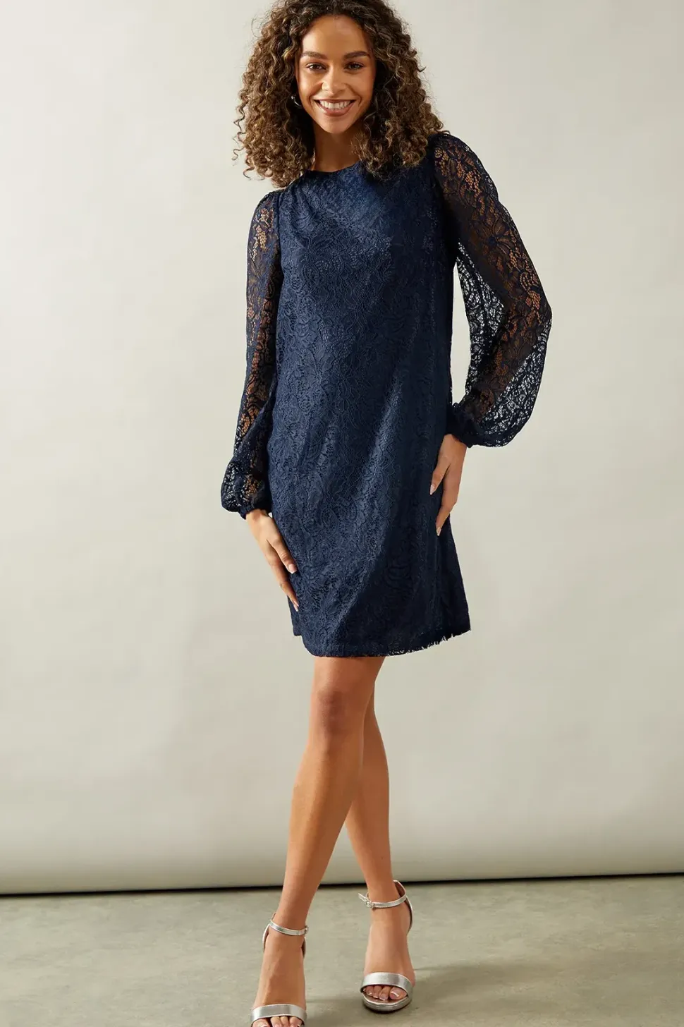 Tall Lace Shift Dress