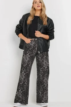 Tall Leopard Print Jeans