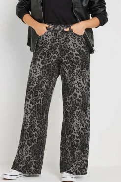 Tall Leopard Print Jeans