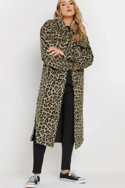 Tall Leopard Print Shacket