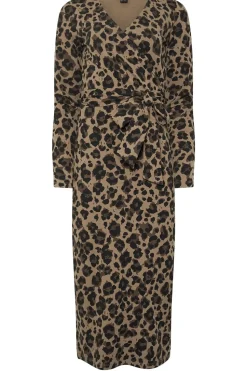 Tall Leopard Wrap Dress