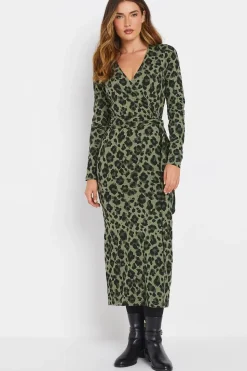 Tall Leopard Wrap Dress