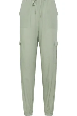 Tall Linen Cargo Trousers