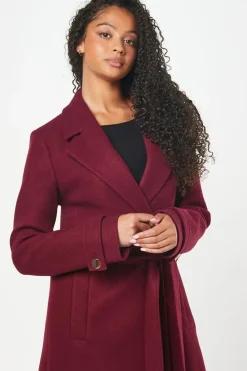 Tall Longline Wrap Coat