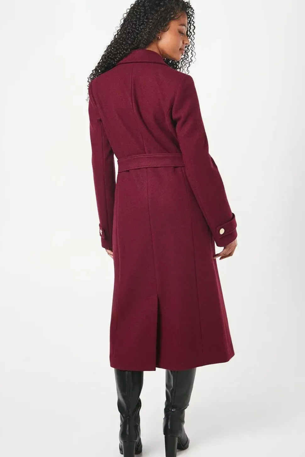 Tall Longline Wrap Coat