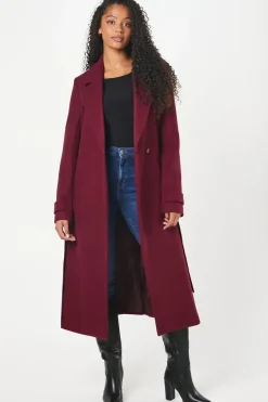 Tall Longline Wrap Coat