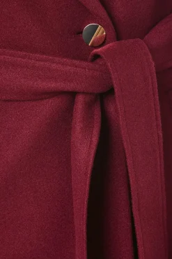 Tall Longline Wrap Coat