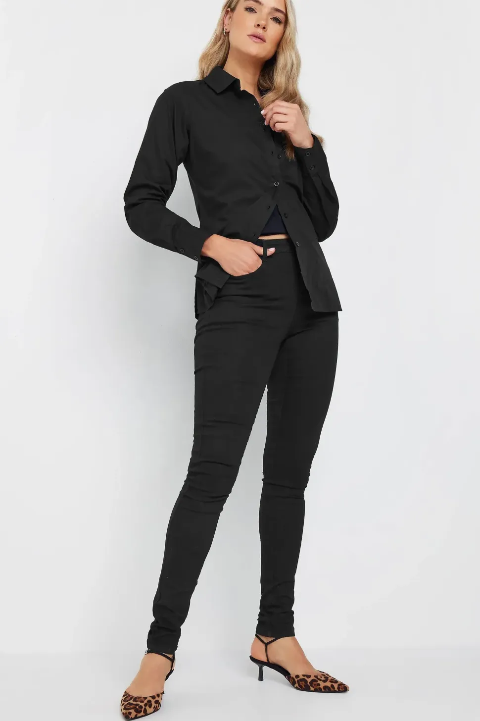 Tall Long Sleeve Fitted Shirt