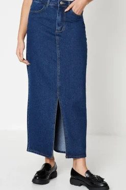 Tall Maxi Denim Skirt