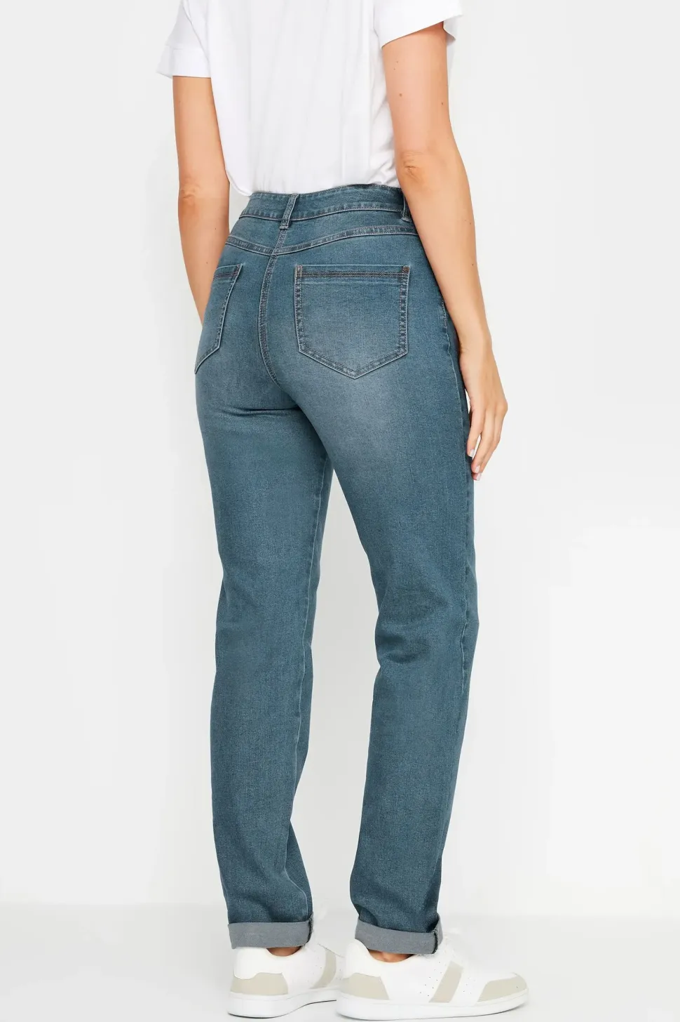 Tall Mid Wash Boyfriend Jeans