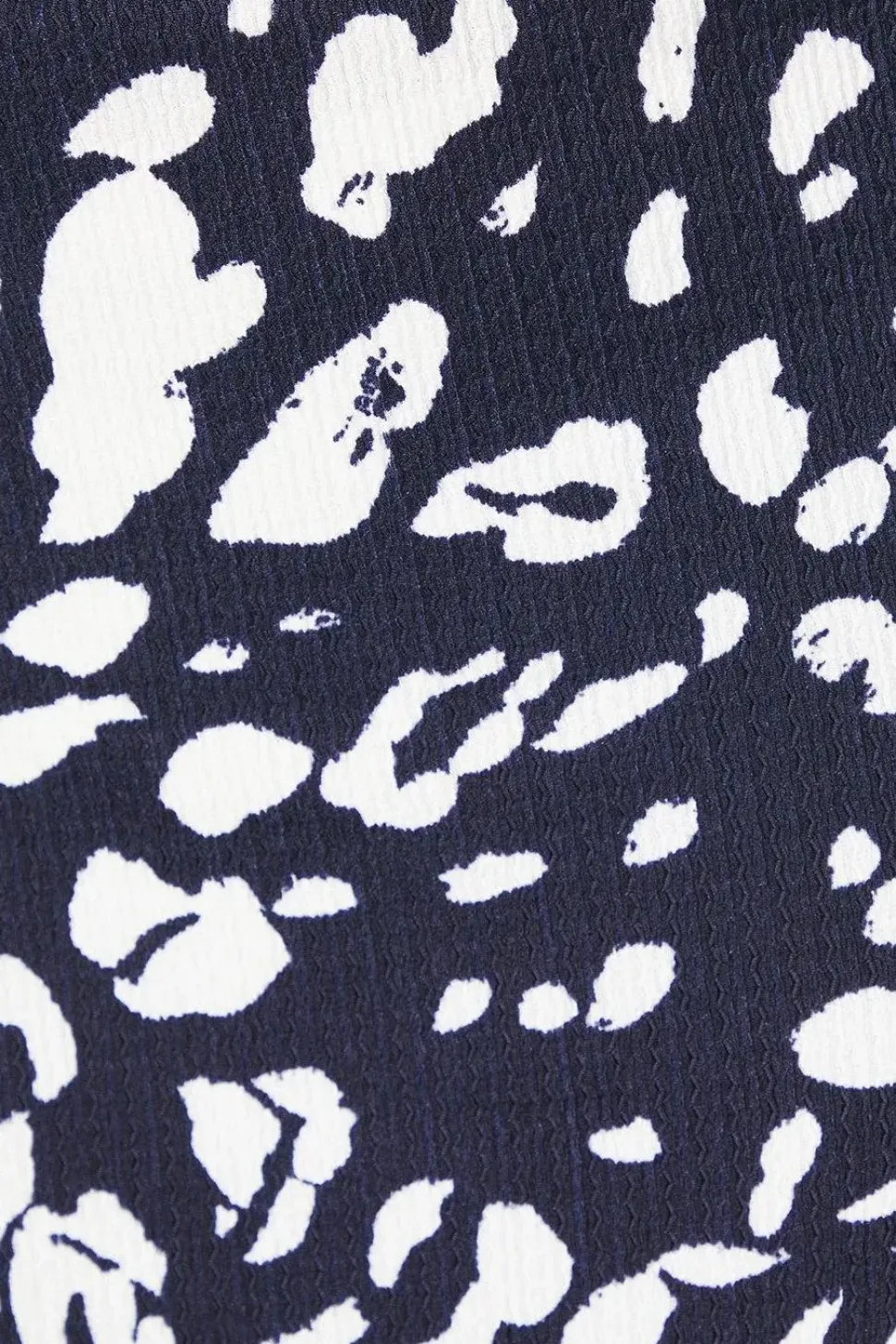 Tall Navy Animal Wrap Mini Dress