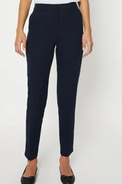 Tall Navy Ankle Grazer Trouser