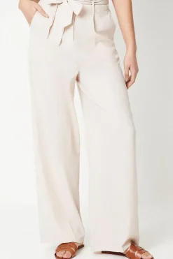 Tall Paperbag Straight Leg Trouser