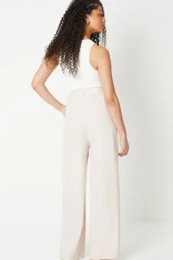 Tall Paperbag Straight Leg Trouser