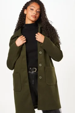 Tall Peterpan Collar Dolly Coat