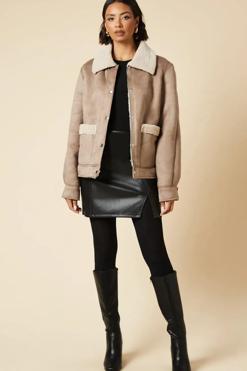 Tall Pocket Aviator Jacket