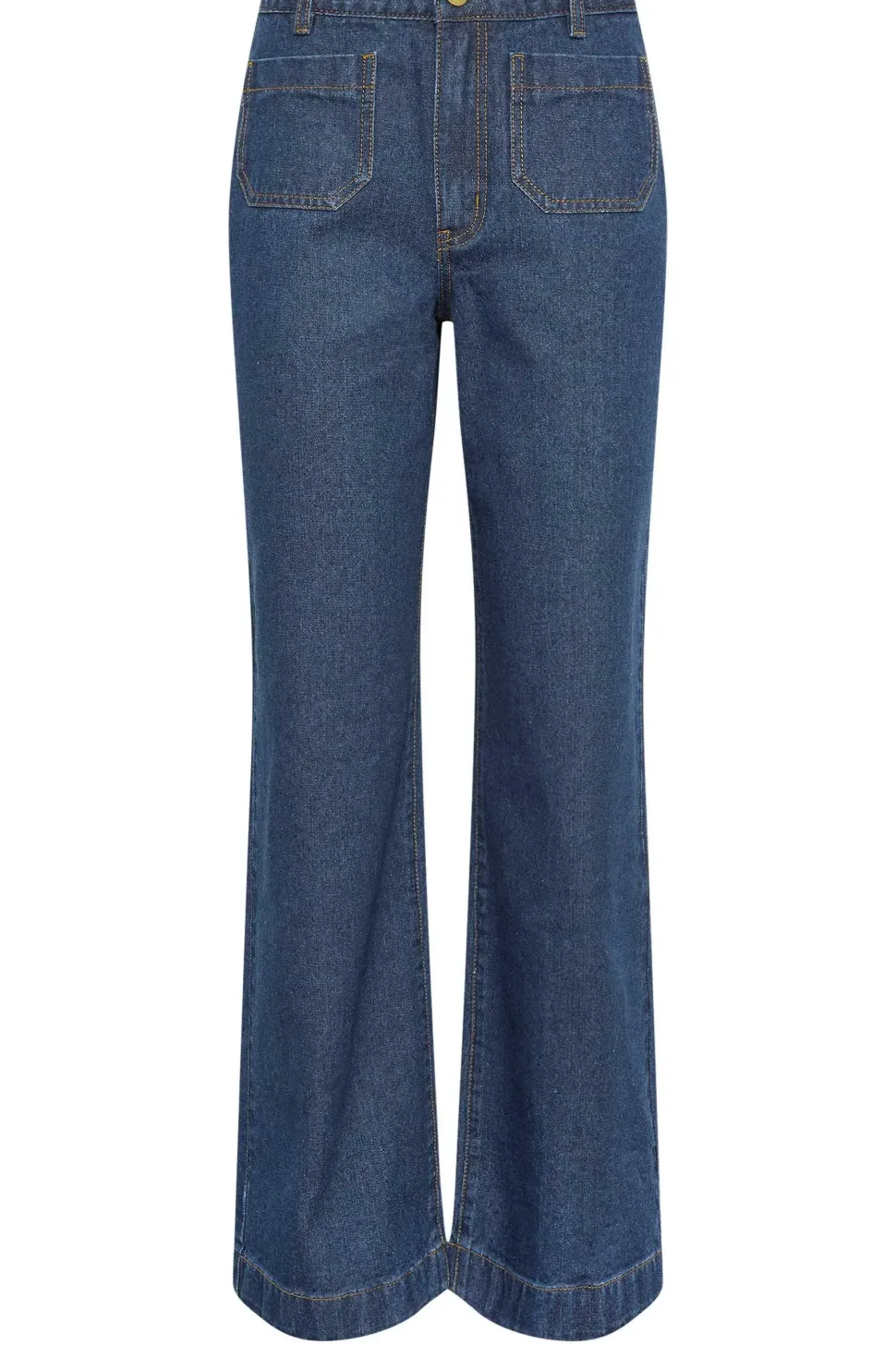 Tall Pocket Detail Wide Leg Jeans