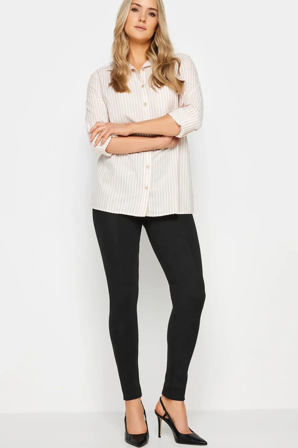 Tall Ponte Seam Detail Leggings