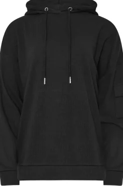 Tall Ribbed Cargo Hoodie