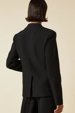 Tall Satin Sweetheart Neckline Jacket