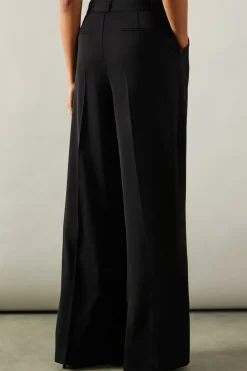 Tall Self Belted Wide Leg Trouser