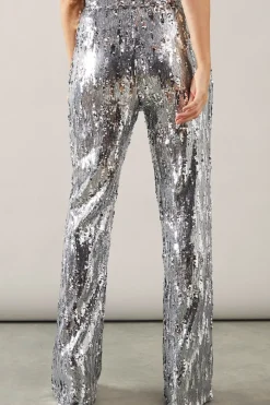 Tall Sequin Kickflare Trouser