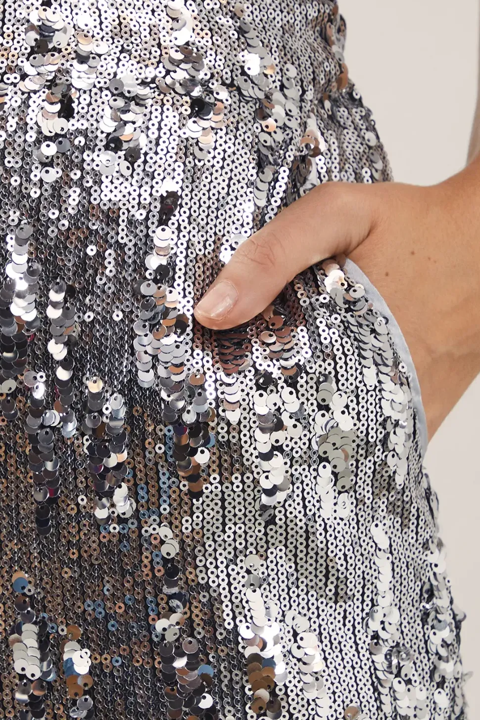 Tall Sequin Kickflare Trouser