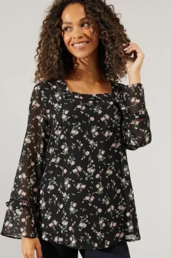 Tall Square Neck Blouse