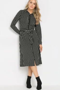 Tall Striped Shirt Dress