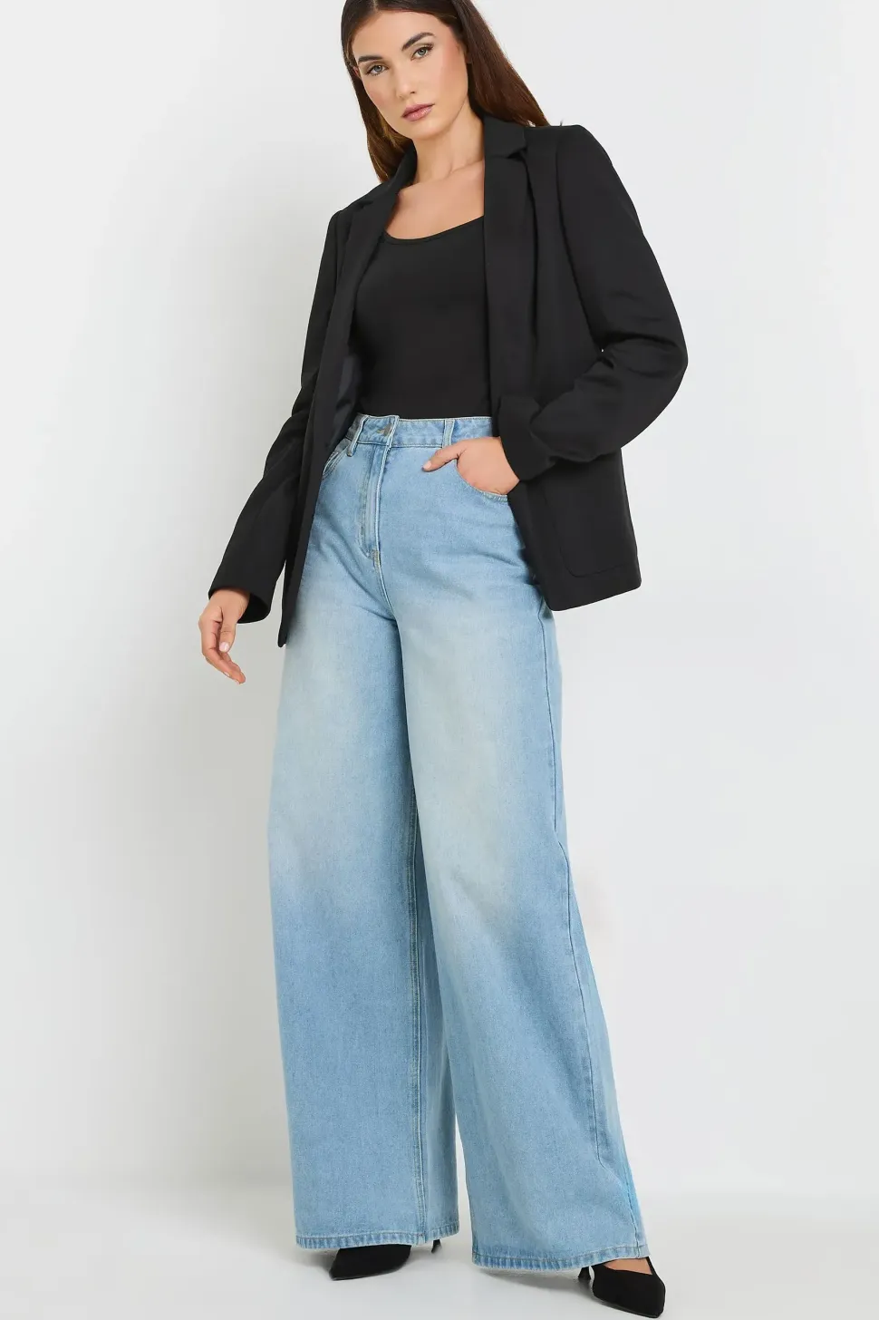 Tall Tailored Button Blazer
