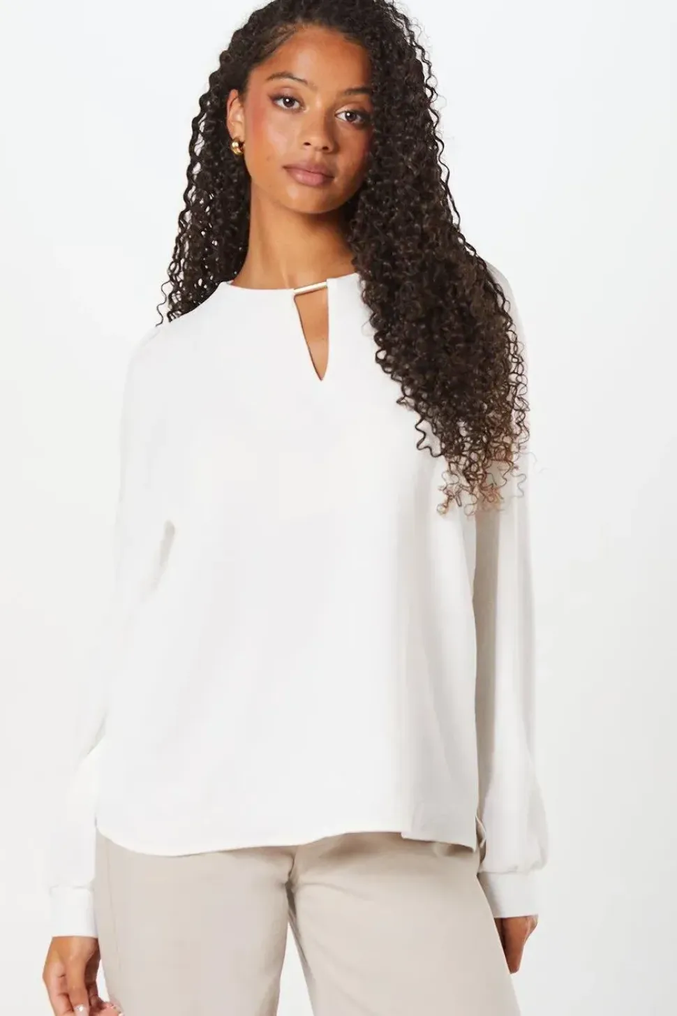 Tall Trim Overhead Blouse